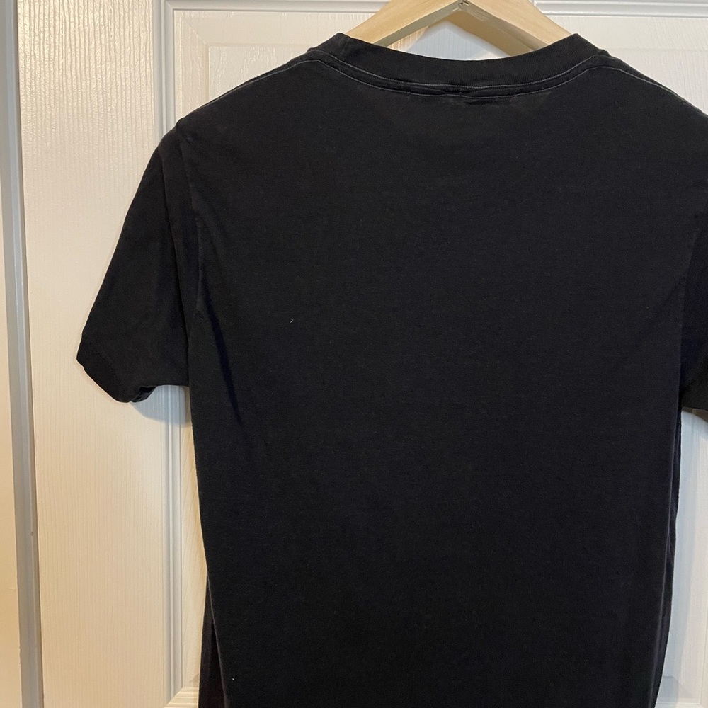 VTG 80s black single stitch tee w/ Alfa Romeo graphic sz M - Picture 7 of 8